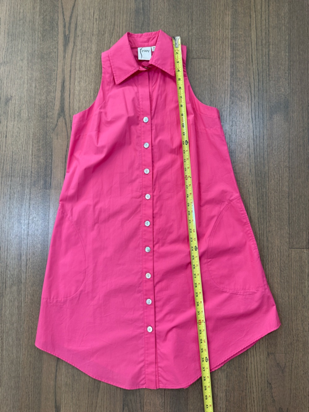 Finley Swing Dress-Pink-Size XS (2-4) - Picture 8 of 9